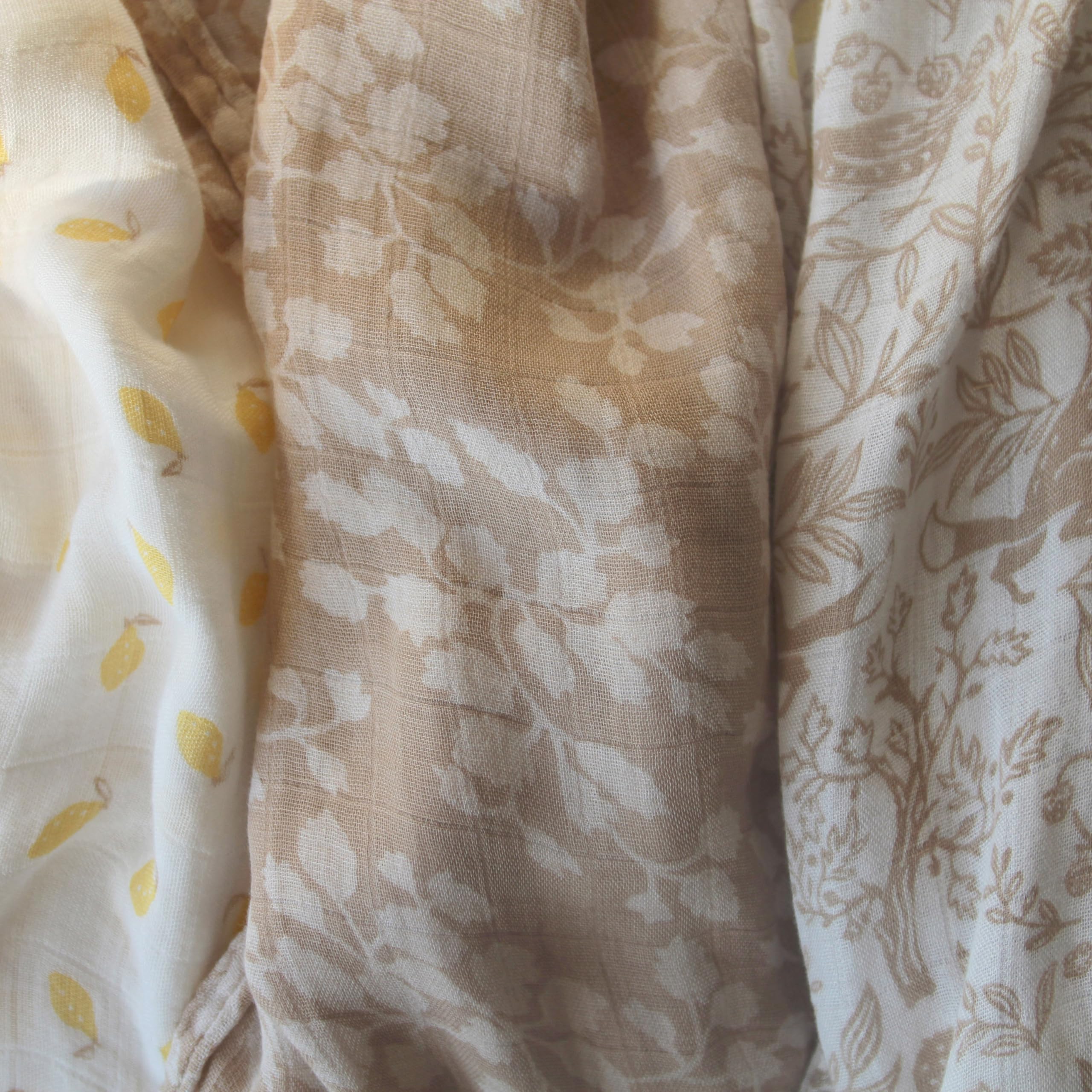 aden + anais Silky Soft Swaddle Woodland packaging image signals sustainable packaging.