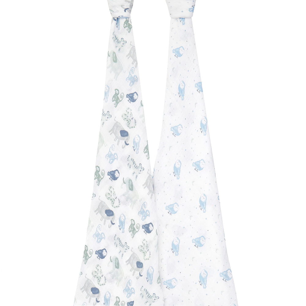 aden +anais swaddle blanket 2-pack baby swaddle use during soothing routine
