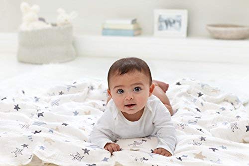 aden + anais swaddle blanket nursing cover demonstrates convenient on-the-go coverage