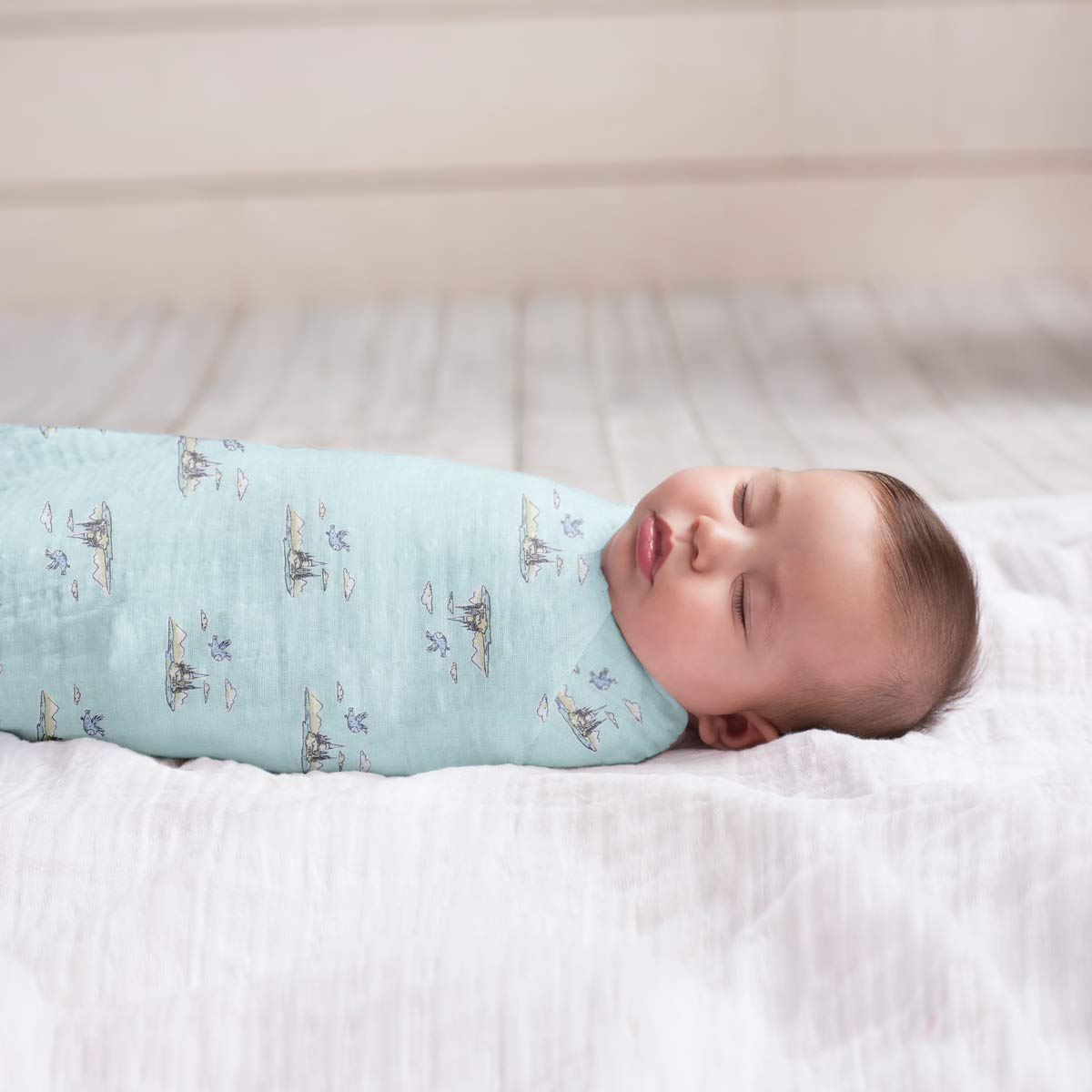 aden + anais swaddle blanket soft-breathable-fabric highlights safe, airy coverage for all seasons