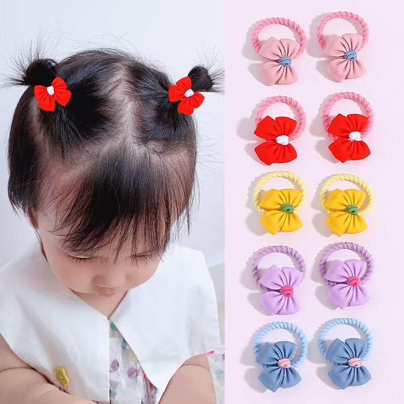 ADIASEN crown-themed scrunchies offer a cute touch for dress-up and daily looks.