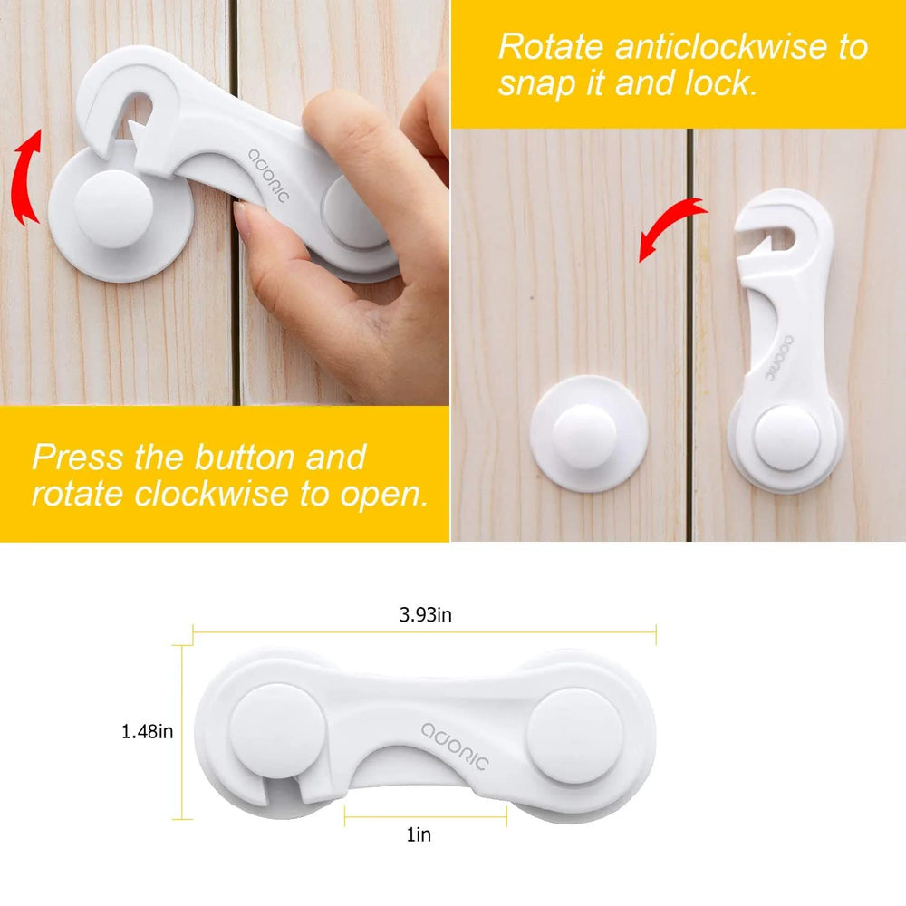 Adoric one-handed operation design enables effortless unlocking for adults.