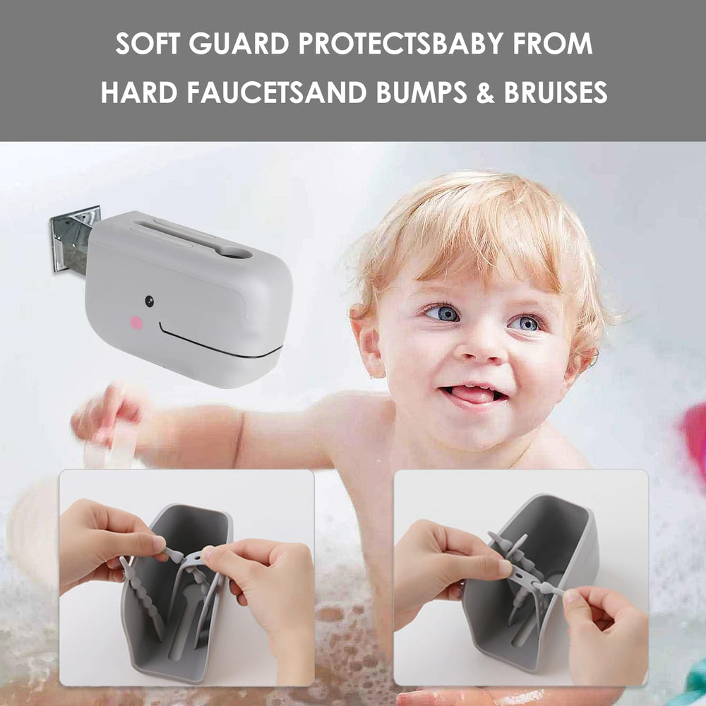 Adorila spout cover removable straps enable easy cleaning.