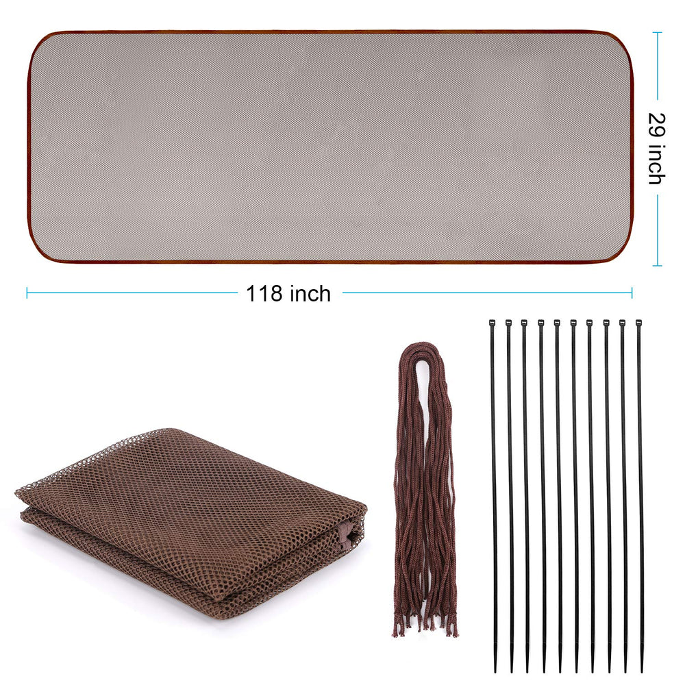 Adsoner packaging includes ropes and buckles for a complete setup kit.