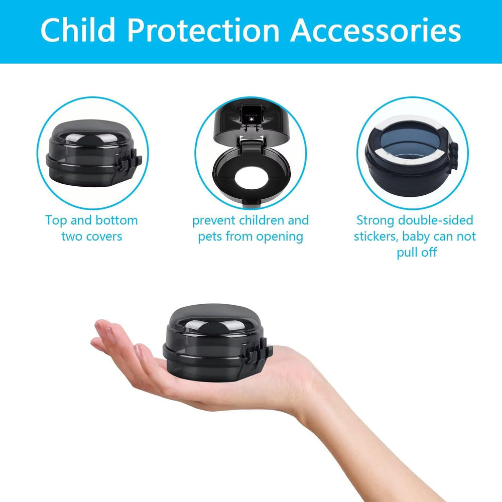 ADULLPONY knob covers child-safety-barrier reinforces family safety while cooking.