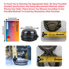 ADULLPONY knob covers closeup highlights heat resistance and durable polycarbonate construction.