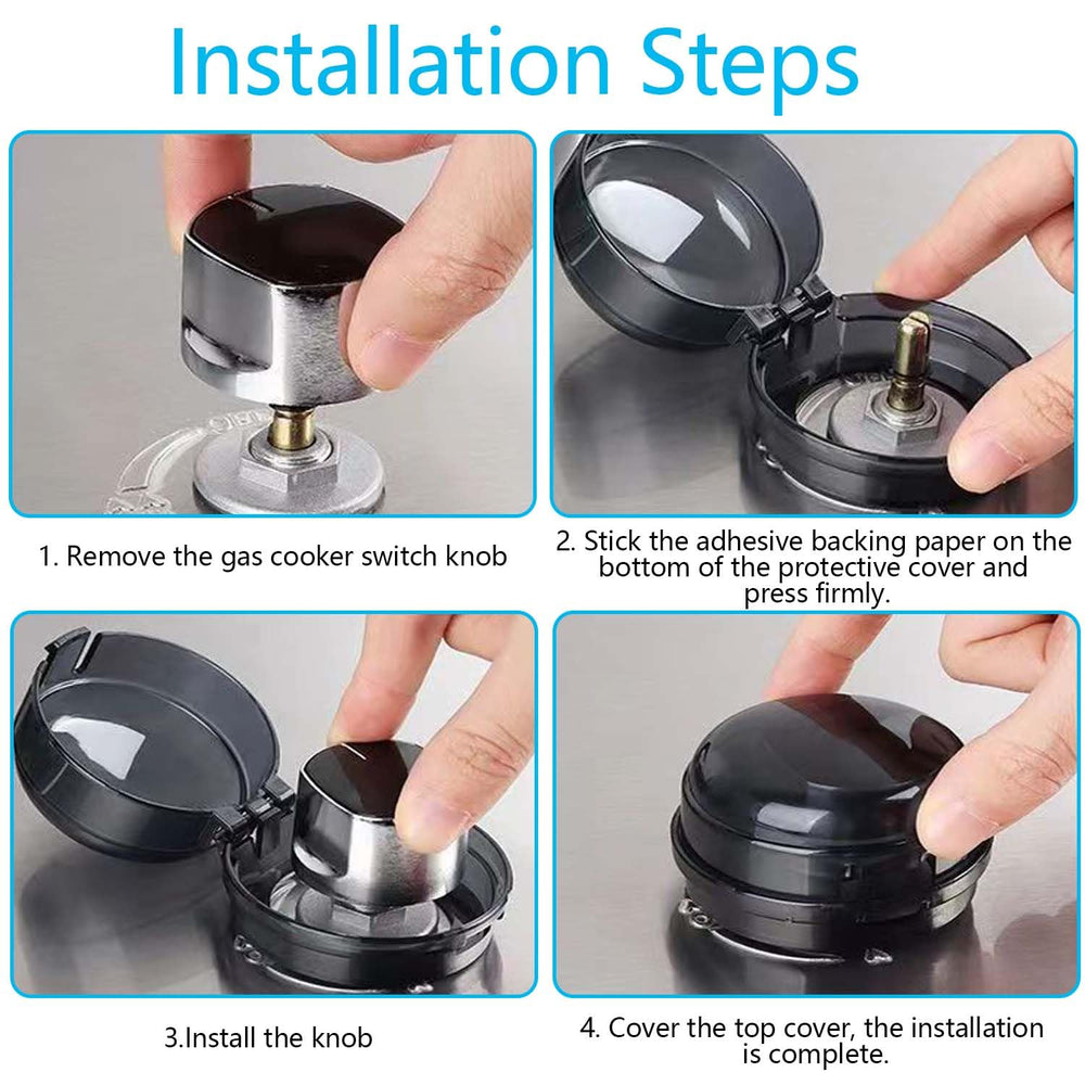 ADULLPONY knob covers universal-fit-range fits various stoves for versatility.