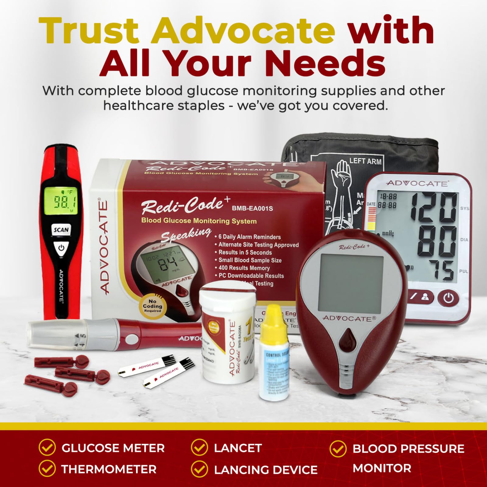 Advocate thermometer uses infrared technology for non-contact checks