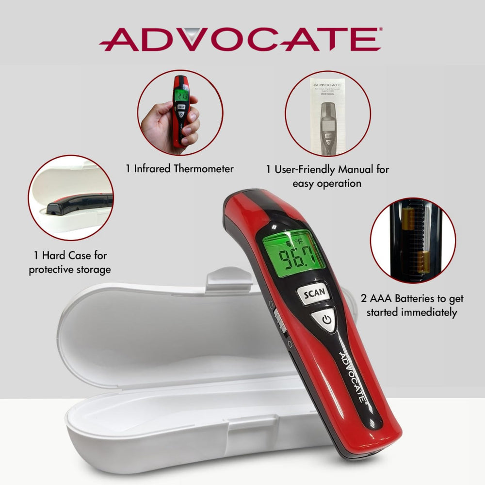 Advocate thermometer ideal for kids during busy mornings