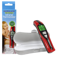 Advocate thermometer no-contact front view for quick, hygienic temperature checks