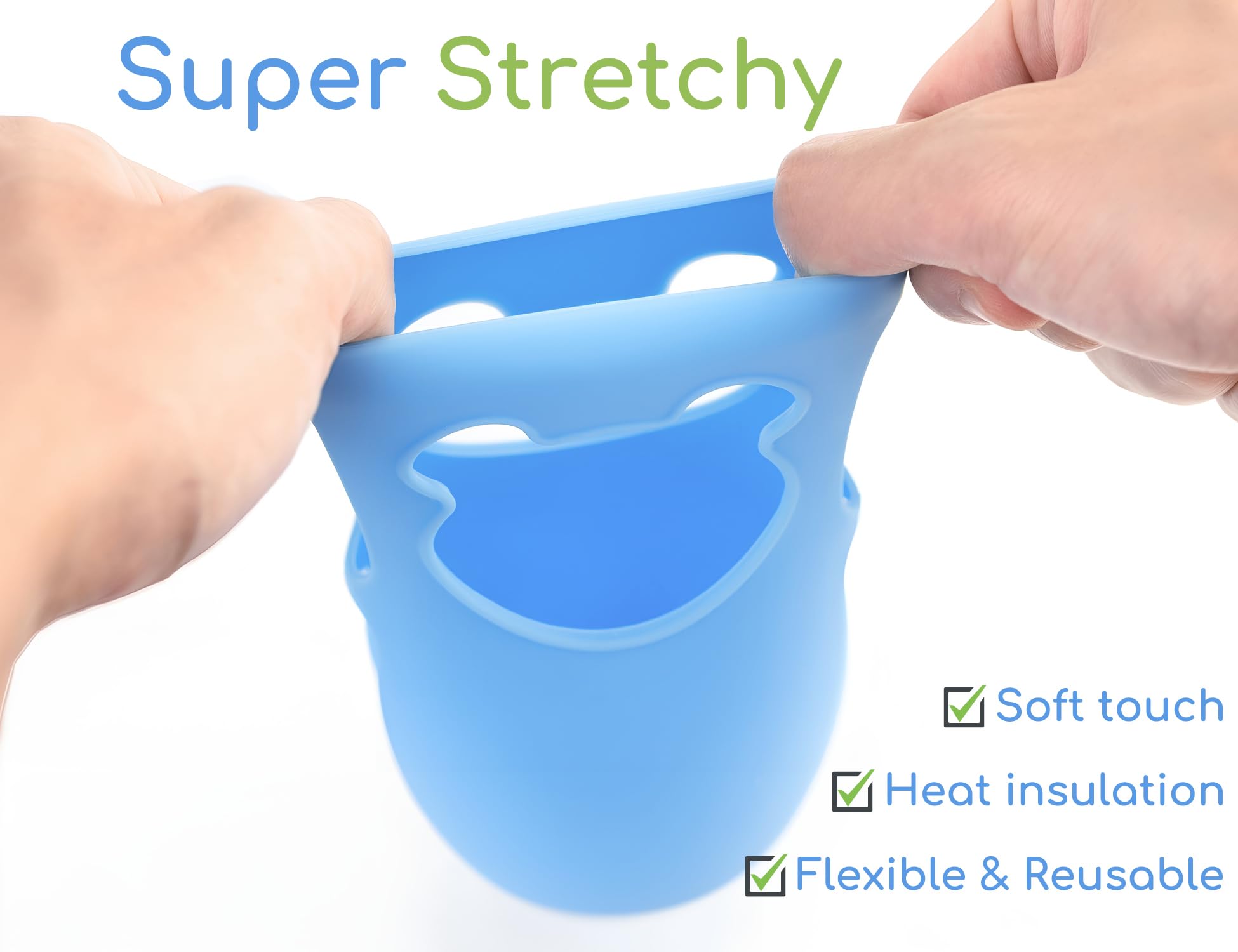 Aelop silicone sleeve is dishwasher safe and easy to sterilize