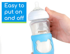 Aelop sleeve guards against bumps and scratches during busy feeding days