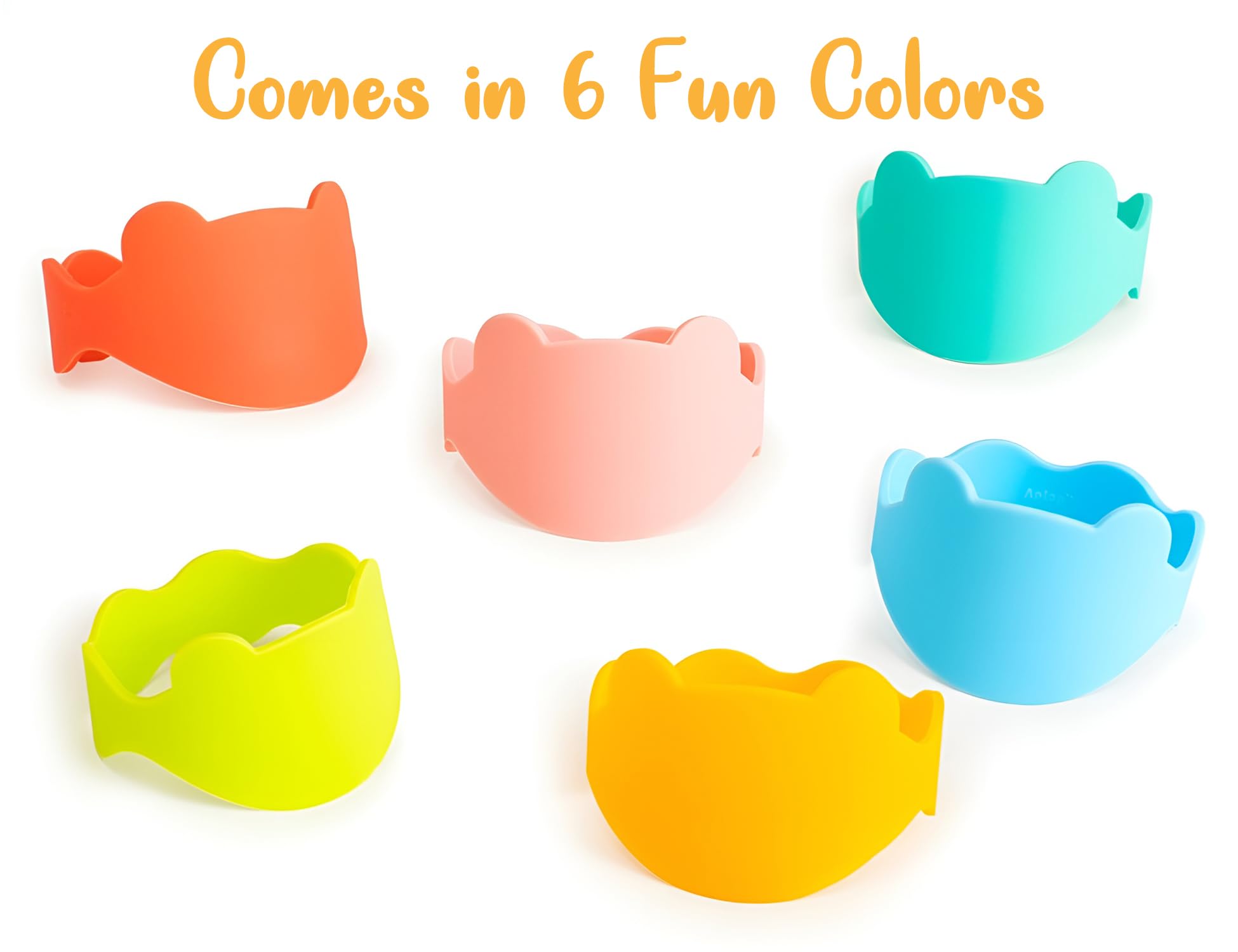 Stretchy Aelop bottle band fits all brands and sizes for quick labeling.