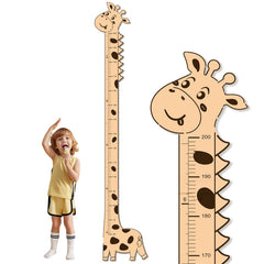 Aescwyn adorable giraffe height chart wall tracks your child's growth in style