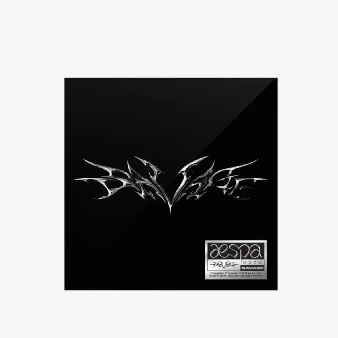 aespa Savage SYNK DIVE poster art for display and collection