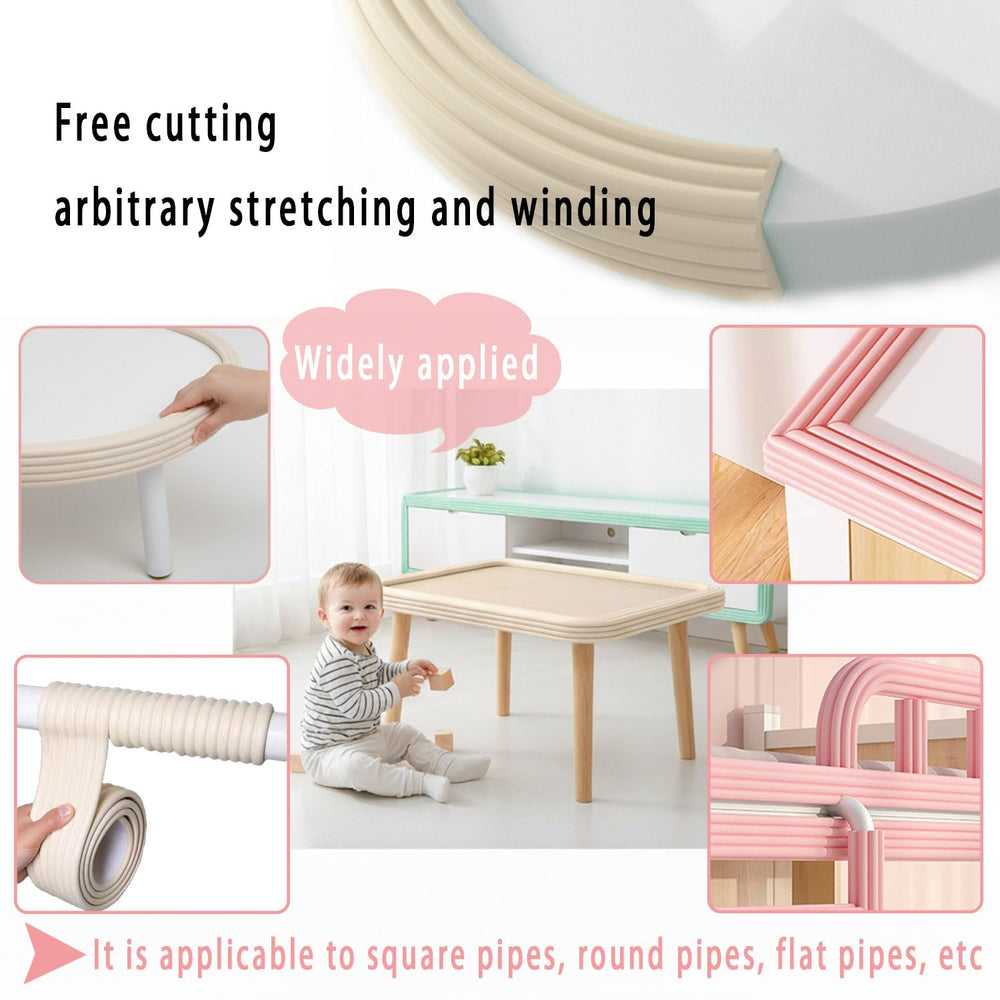 Aetherix edge protector with strong self-adhesive installation