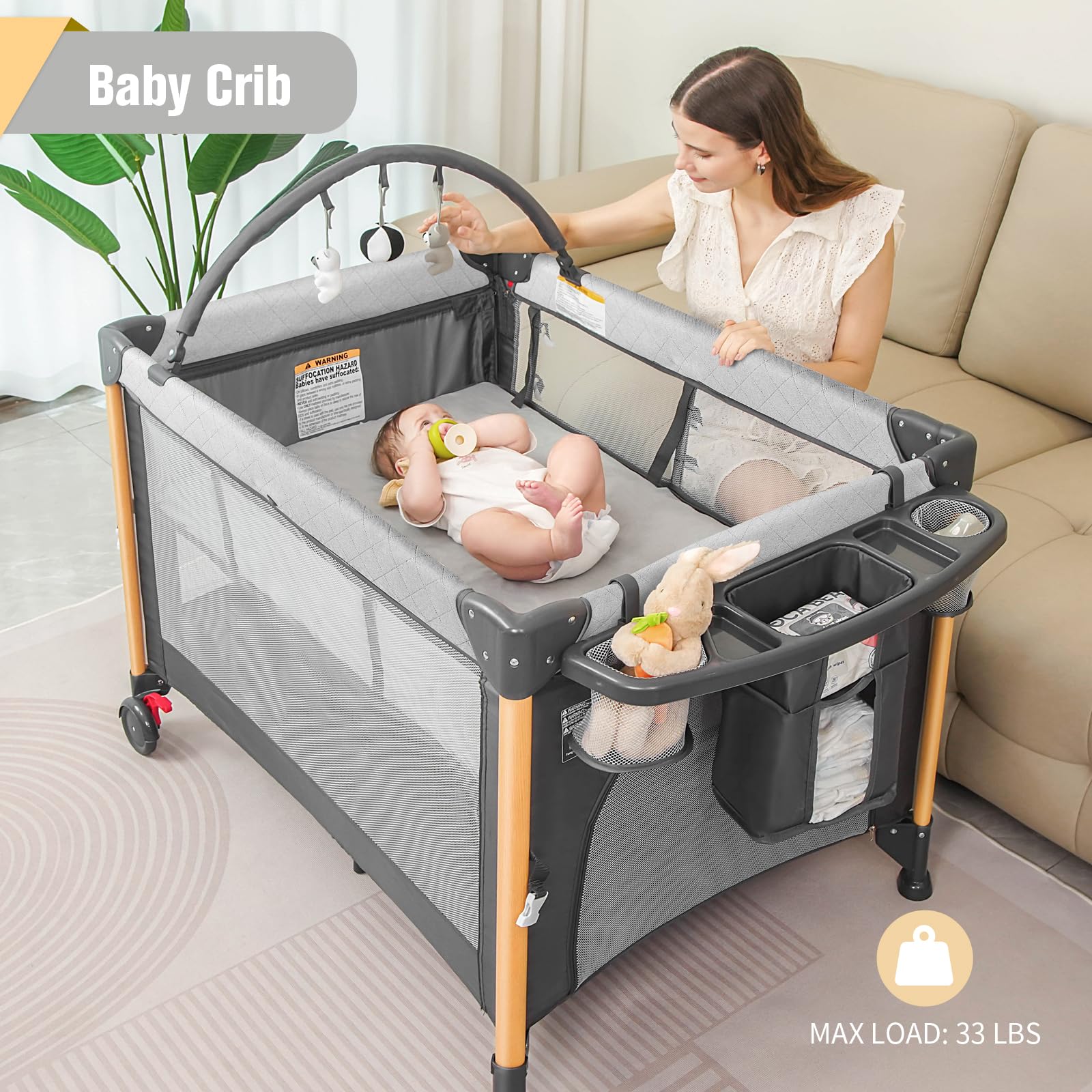 Afgbf 5in1 onehand-setup shows quick simple assembly for busy parents