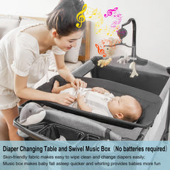 Afgbf U-shaped diaper changer enables quick diaper changes at home.
