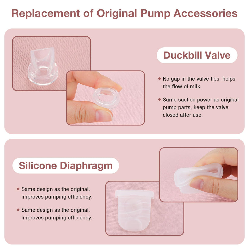 afontoto backflow prevention valve stops milk backflow during pumping.