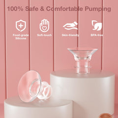 afontoto BPA-free silicone pump part for safe breast milk contact