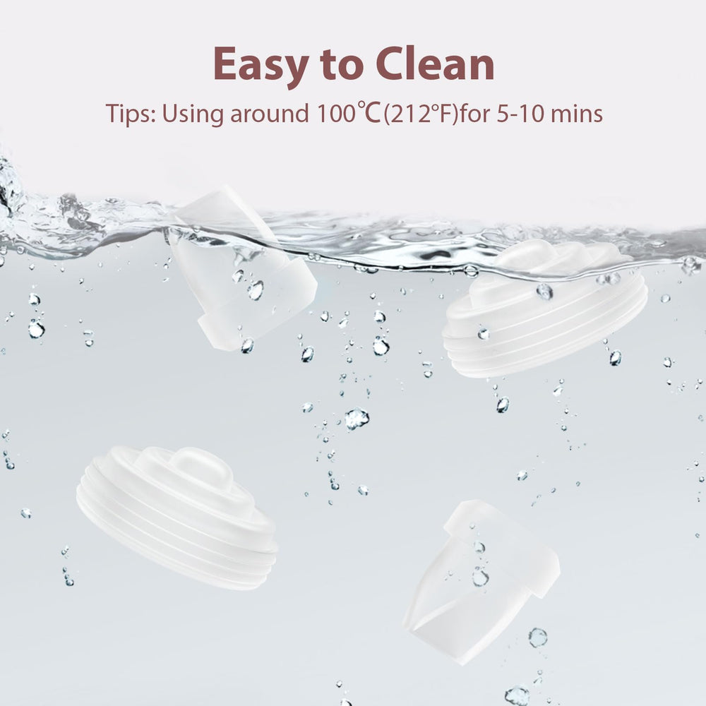 afontoto m5 silicone parts BPA free closeup ensuring baby-safe materials