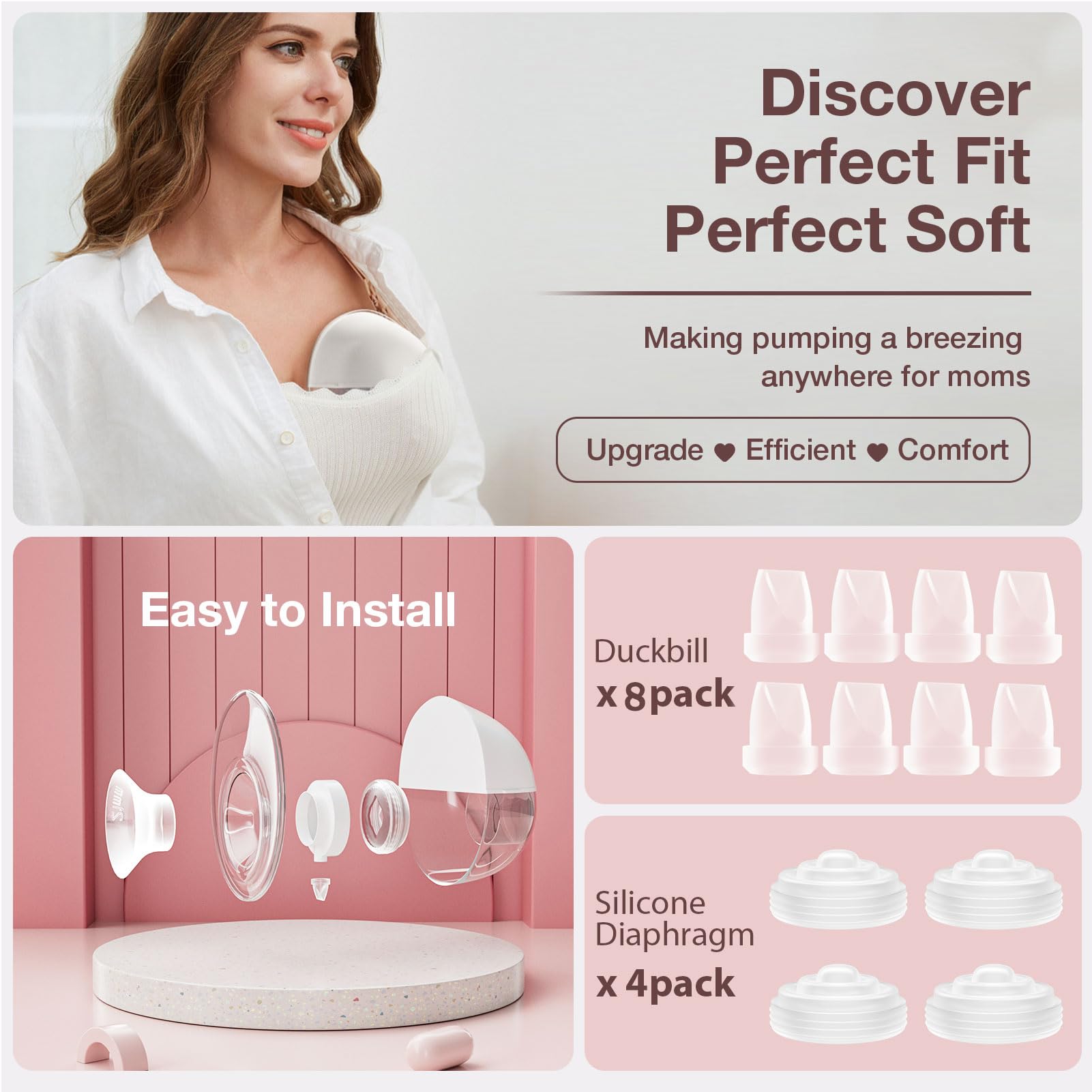 afontoto m5 wearable pump parts ensure compatibility and efficient expression.