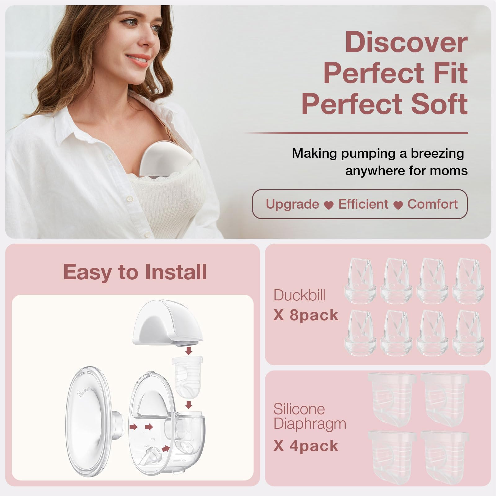 afontoto milk-drain bottom design guides milk into the bottle.