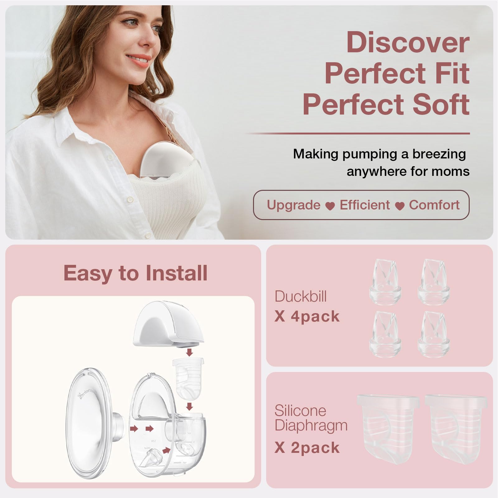 afontoto silicone diaphragm for Zooawa S32 provides gentle contact and durable performance.