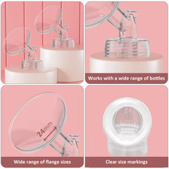 afontoto soft rim wide tunnel design for improved suction during pumping.