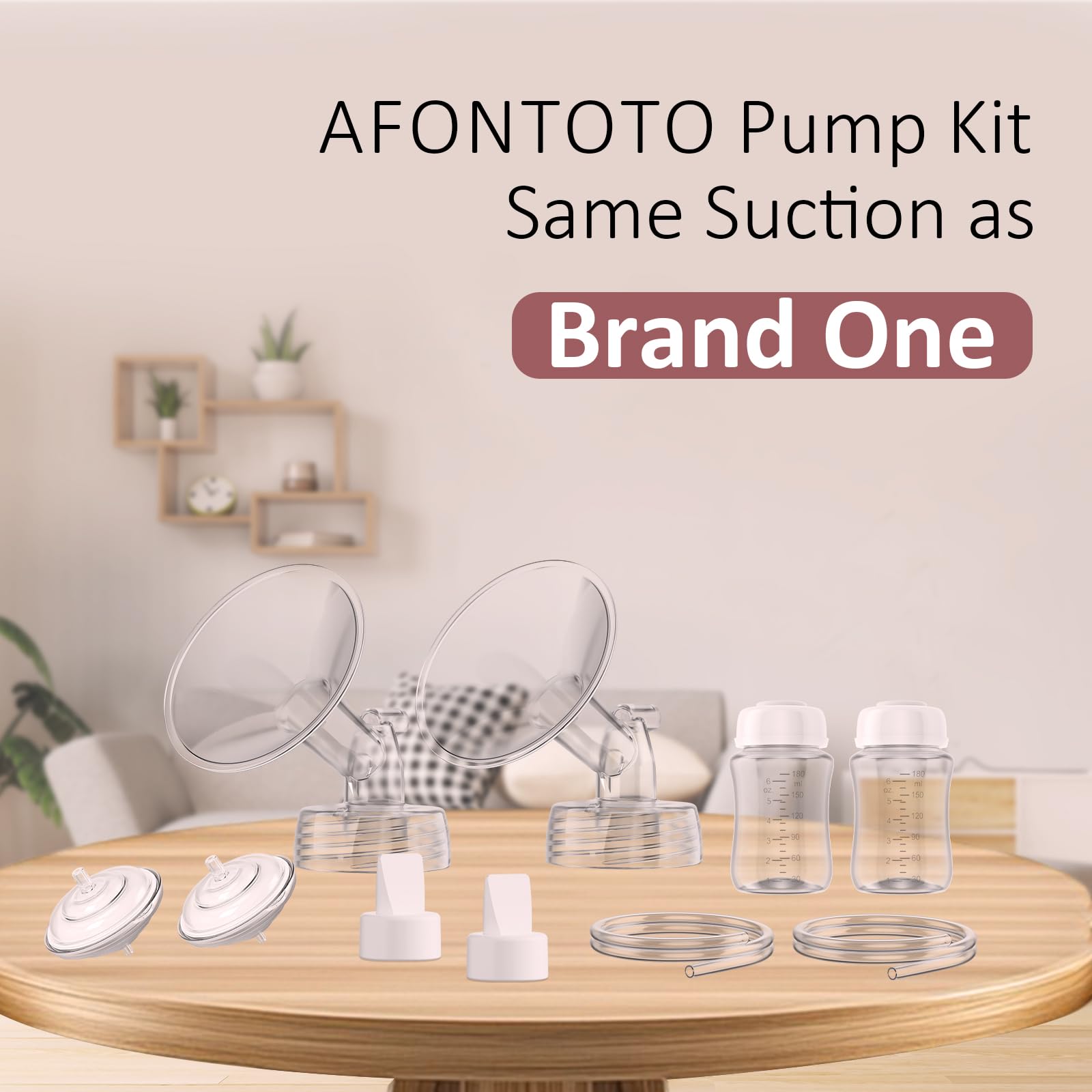 afontoto spectra-compatible duckbill valve enhances milk flow