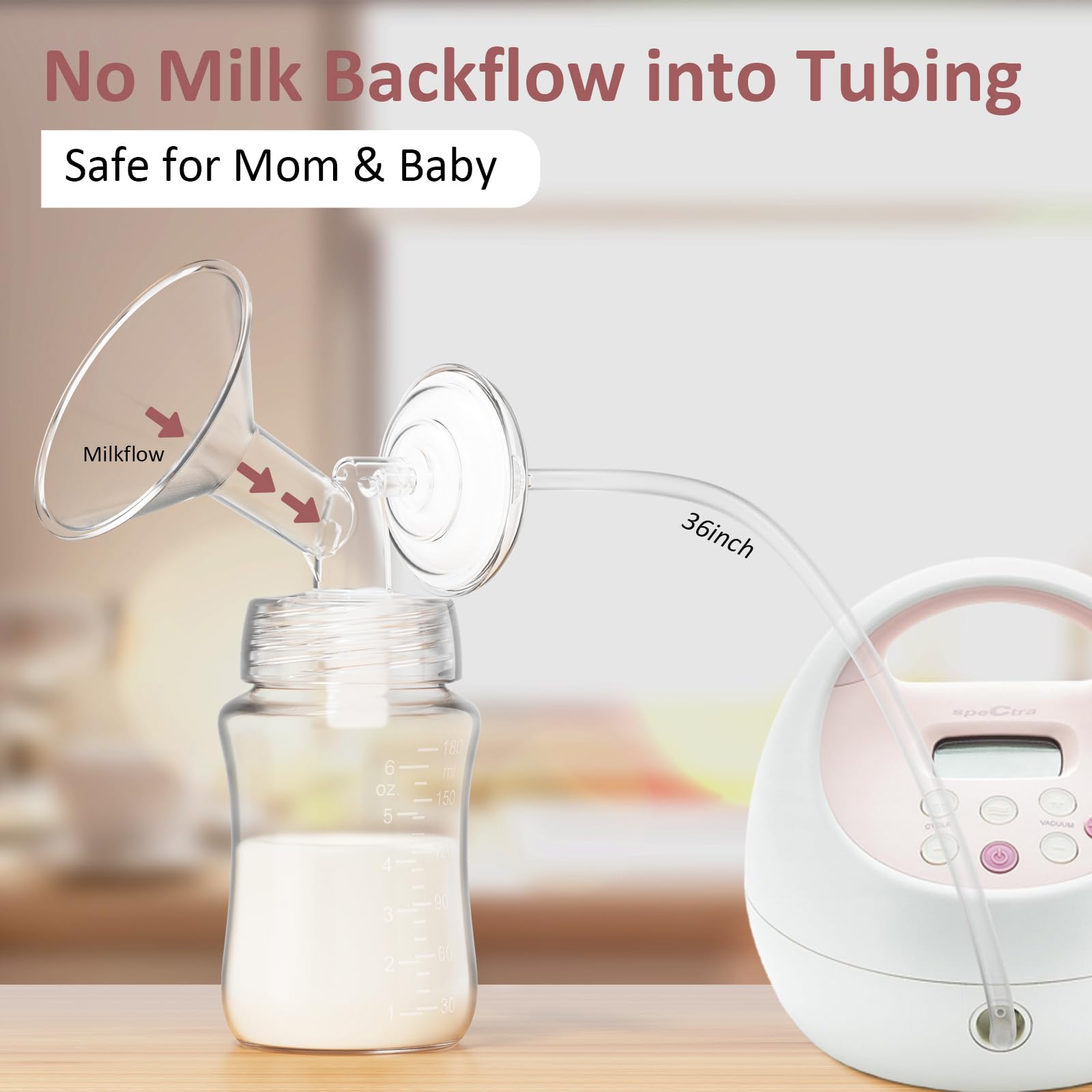 afontoto Spectra-compatible duckbill valve ensures smooth milk flow and reliable seal.