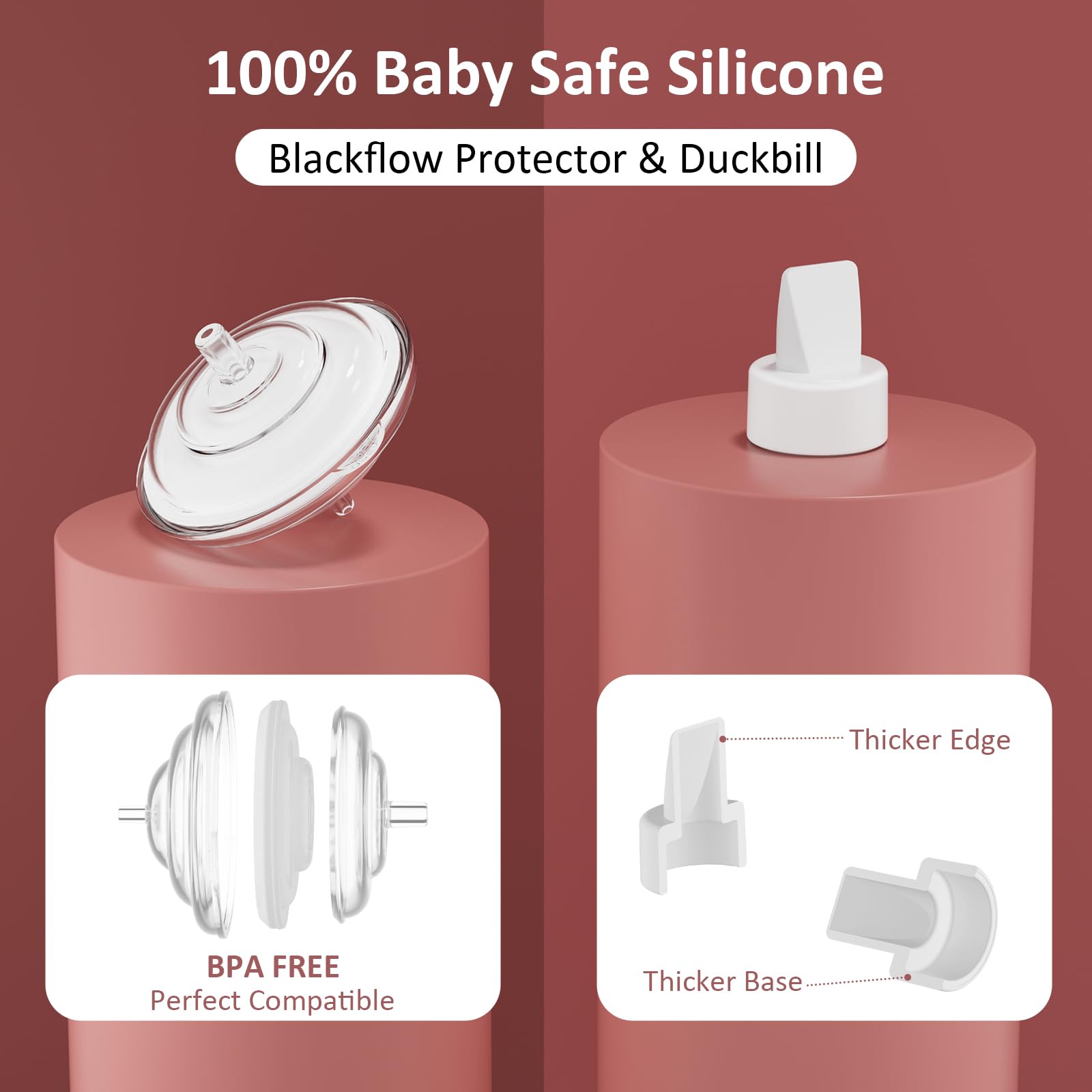 afontoto spectra-backflow protector helps keep milk away from internals