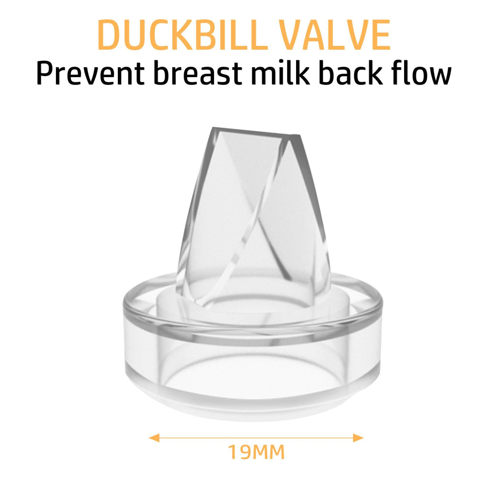 afontoto silicone valve is soft and odorless for comfortable pumping