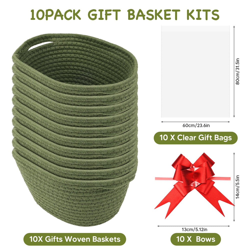 AFOROEOA gift bags and bows kit; enhances gift presentation.