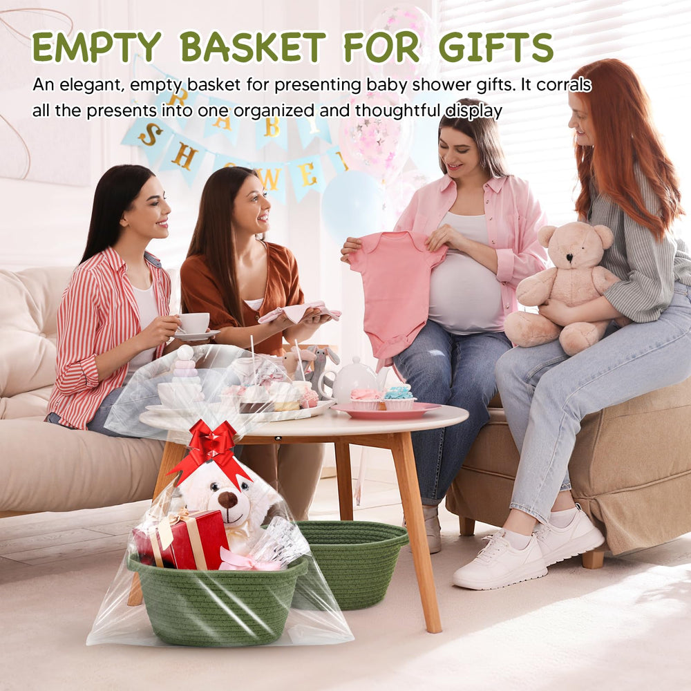 AFOROEOA storage basket on shelf; compact organizer for home storage.