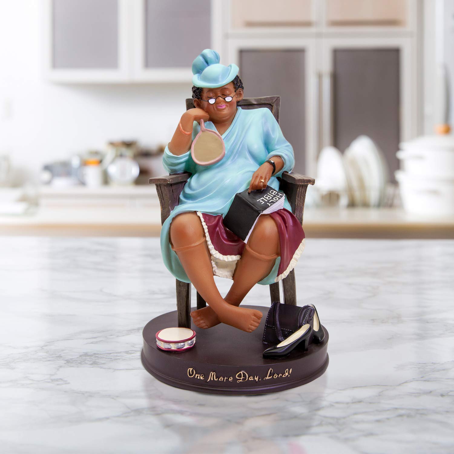 African American Expressions collectible african american figurine highlights heritage with a stylish display piece.