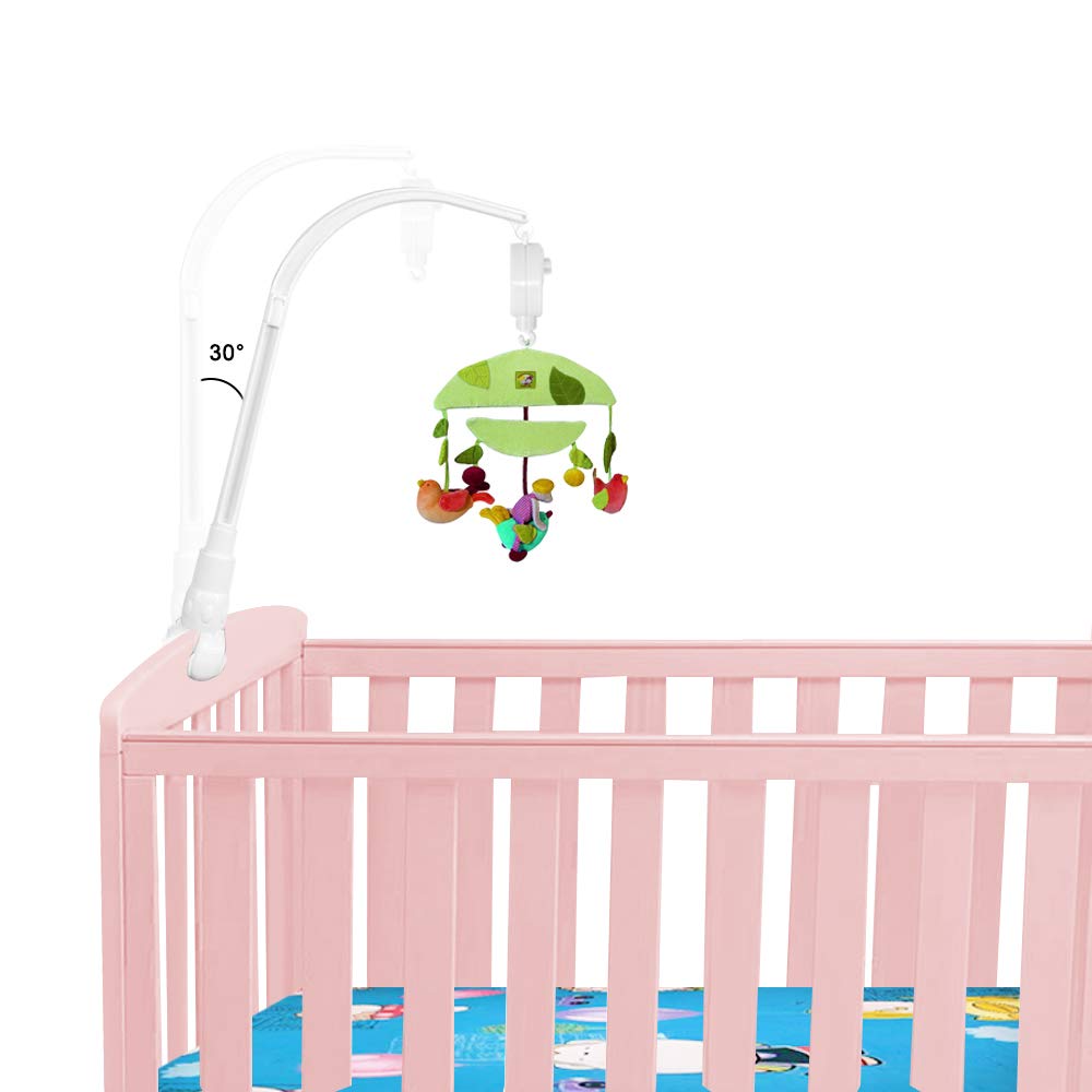 AFUNTA adjustable crib mount enabling stable installation.