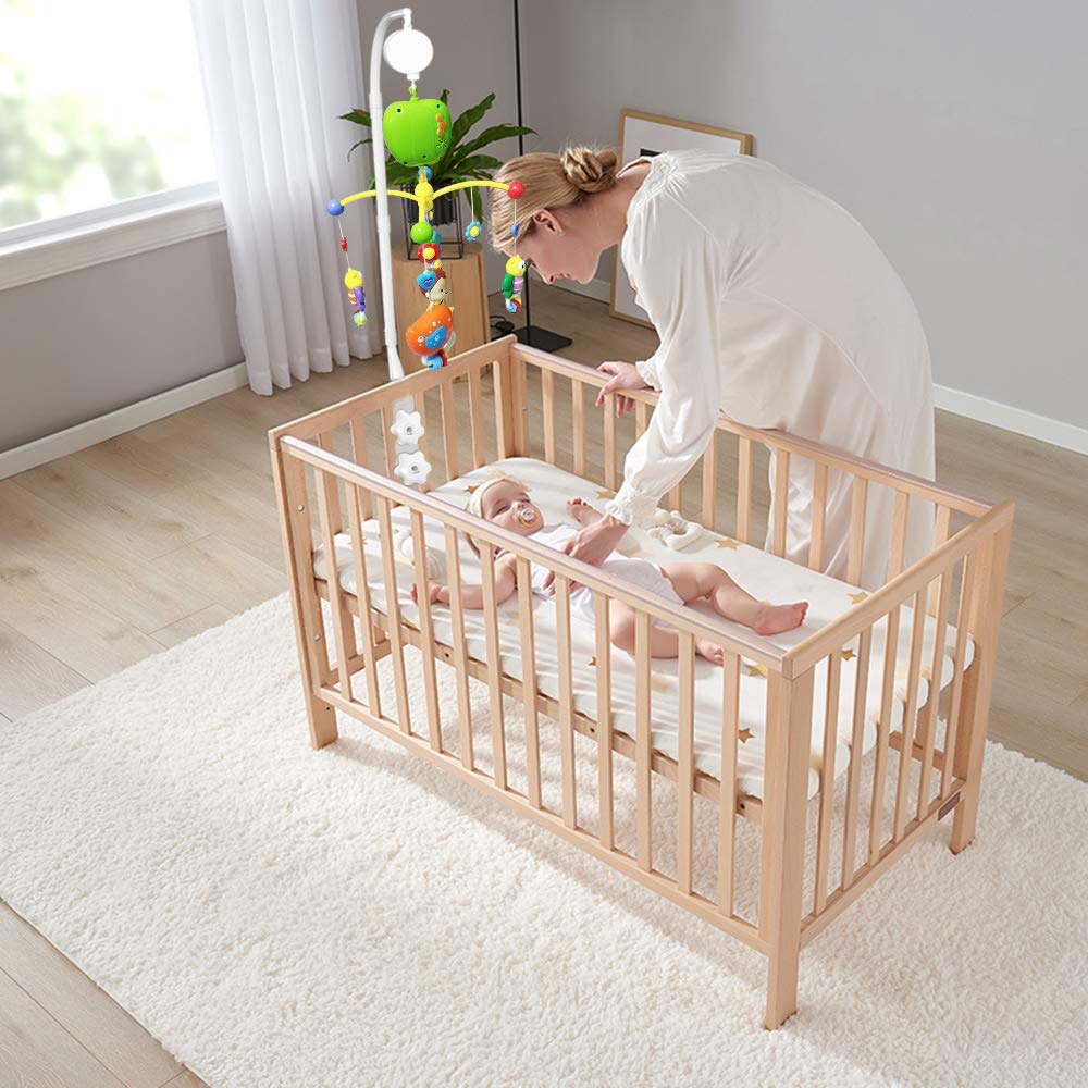 AFUNTA DIY customization option invites personalization of the crib mobile.