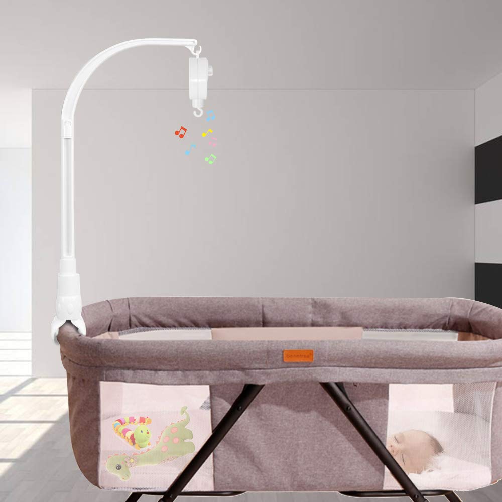 AFUNTA easy-install DIY assembly for crib mobile setup.