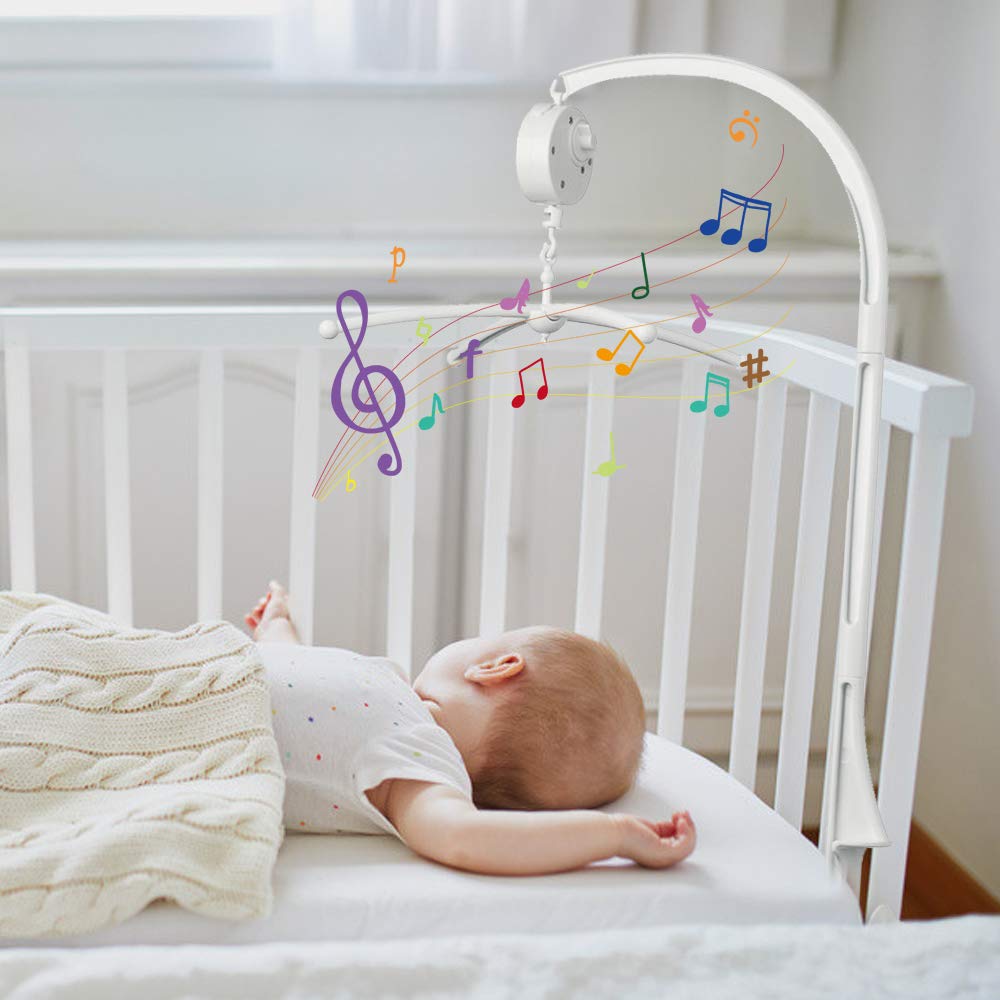 AFUNTA rotating hook movement demonstrates gentle motion during music