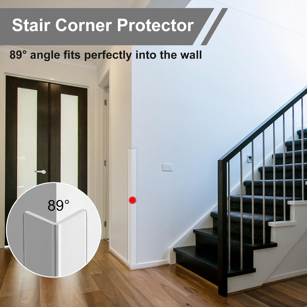 AGHITG adhesive-backed corner protector 2-pack for quick corner protection