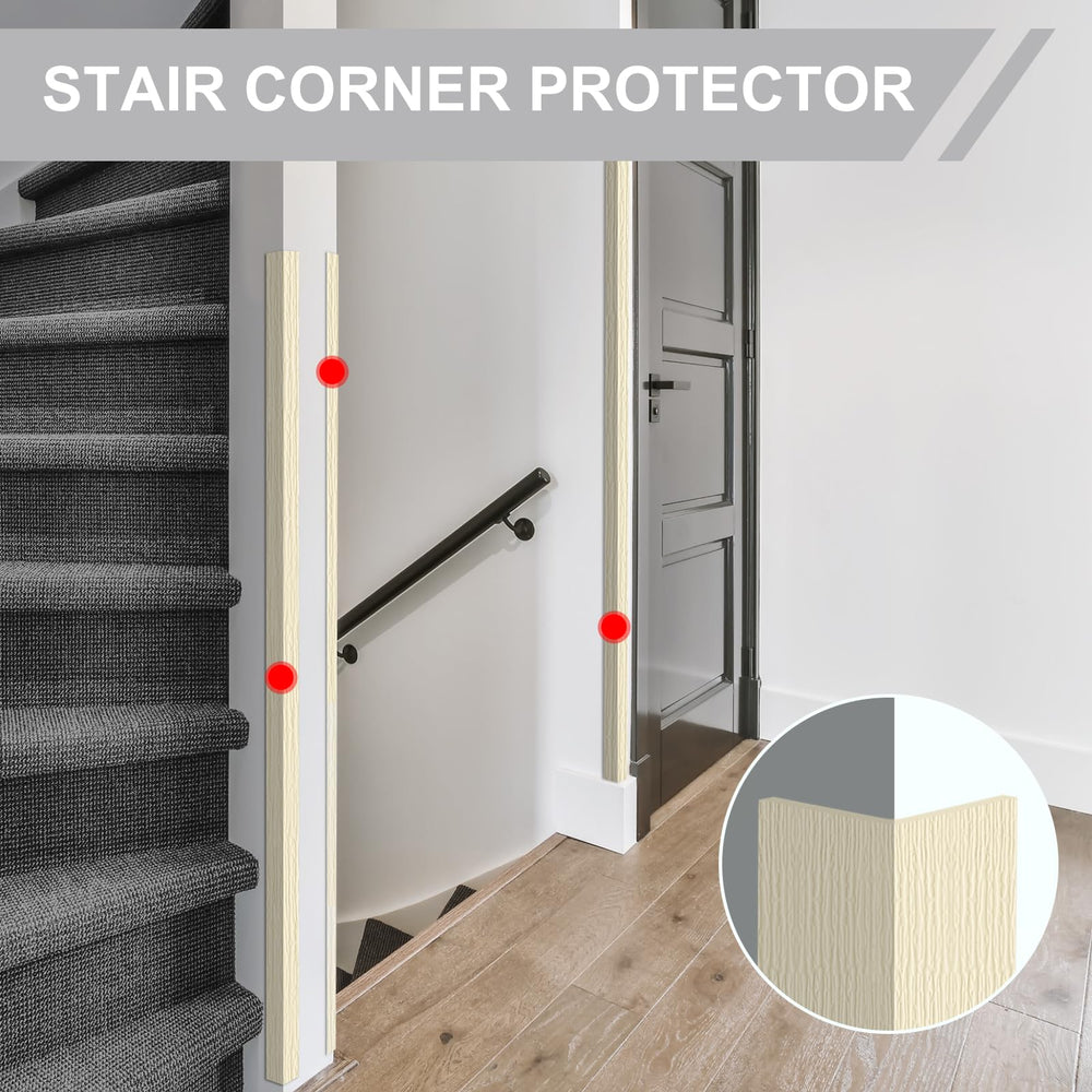 AGHITG wall protection reduces wear from pets and kids around corners.
