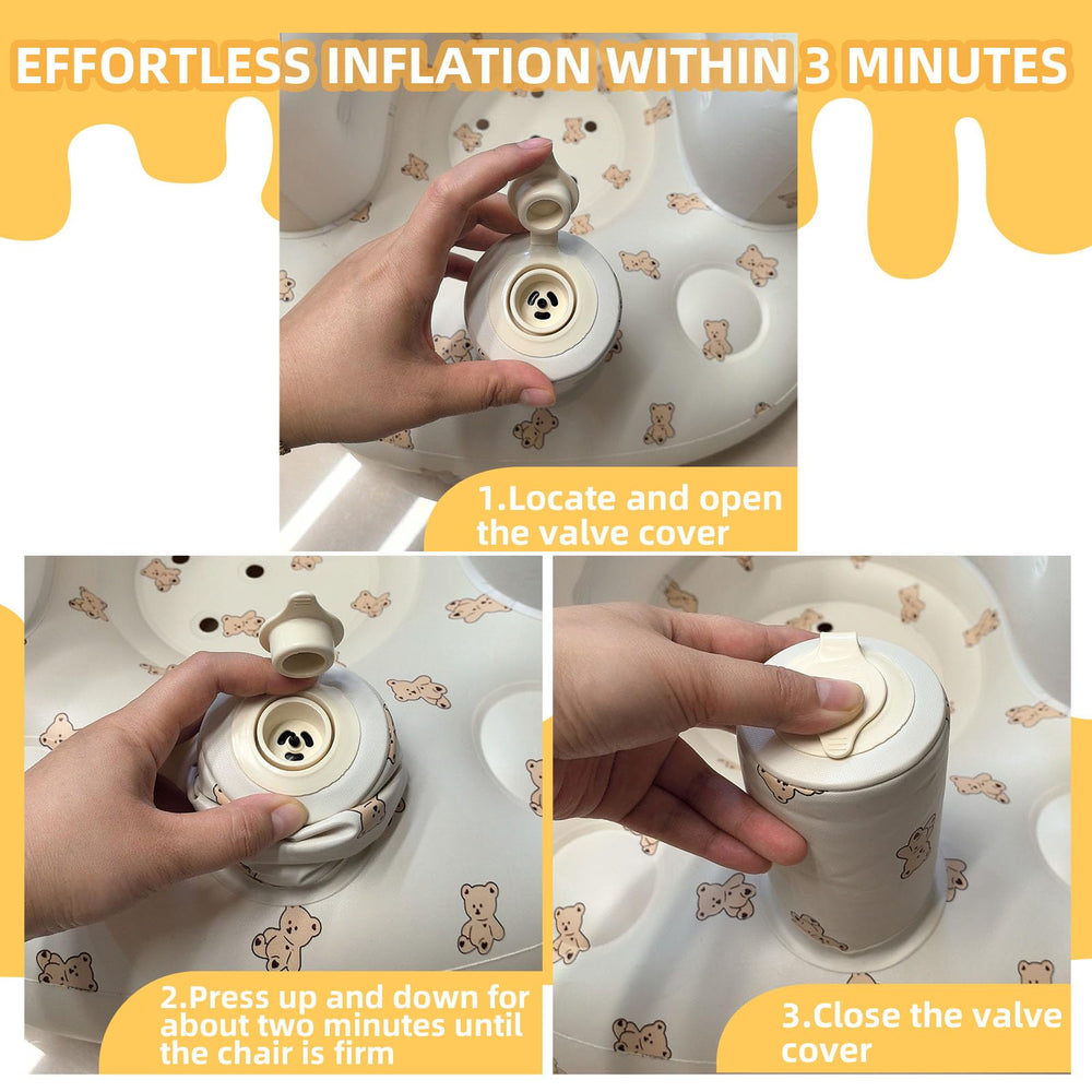 AGITVPS widened base and anti-slip bottom help keep baby steady.