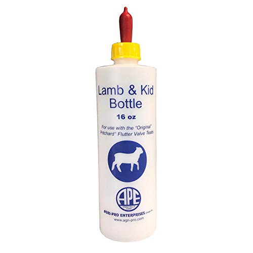 Agri-Pro Lamb Kit Bottle with Pritchard Teat for natural-feel feeding.