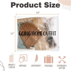 Agromusk see-through pouches let you view contents at a glance.
