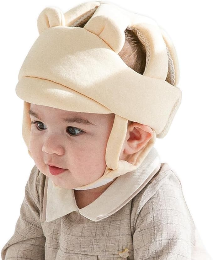 AGUARD Baby Head Protector cotton material for gentle comfort during play.