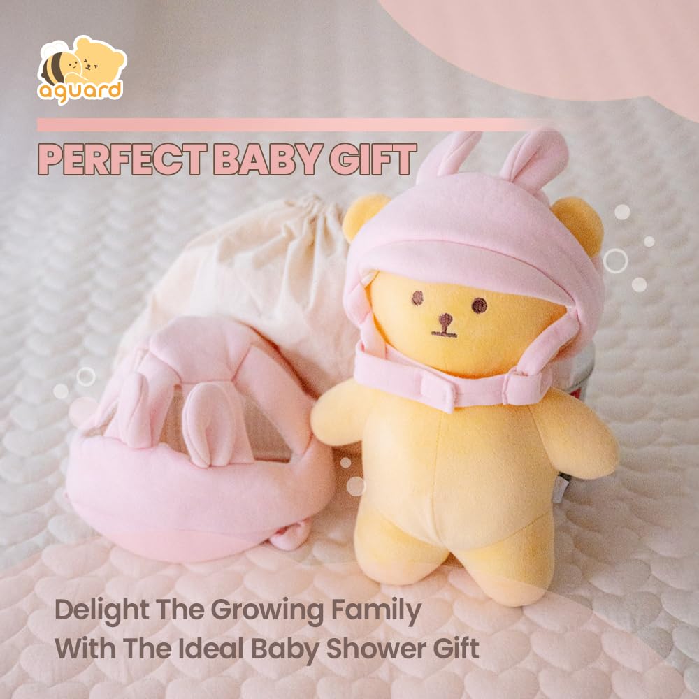 AGUARD bunny pink head protector ultra-lightweight 86g makes wear feel effortless