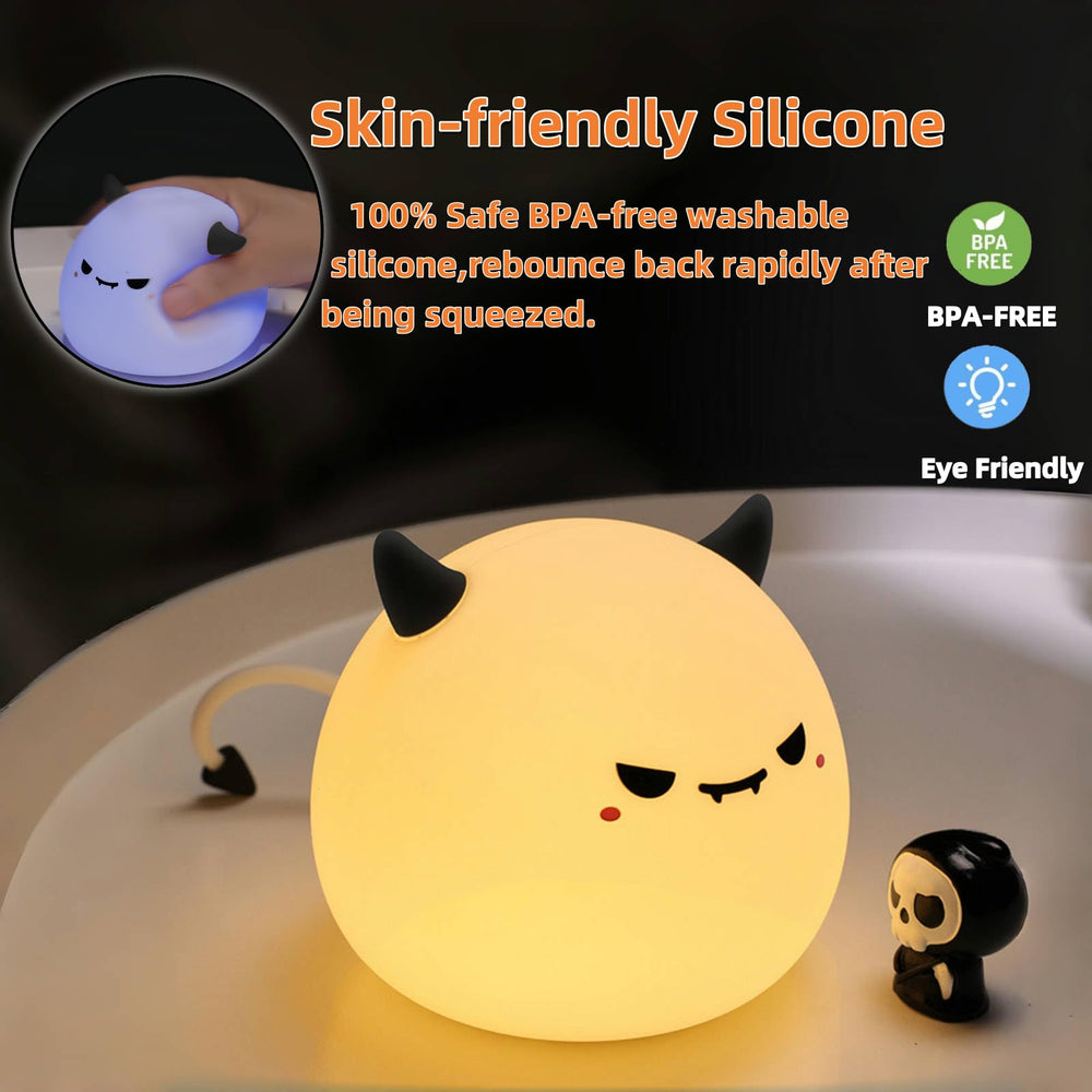 AGV Cici cute monster night light bedside-use for nursery and toddler rooms.
