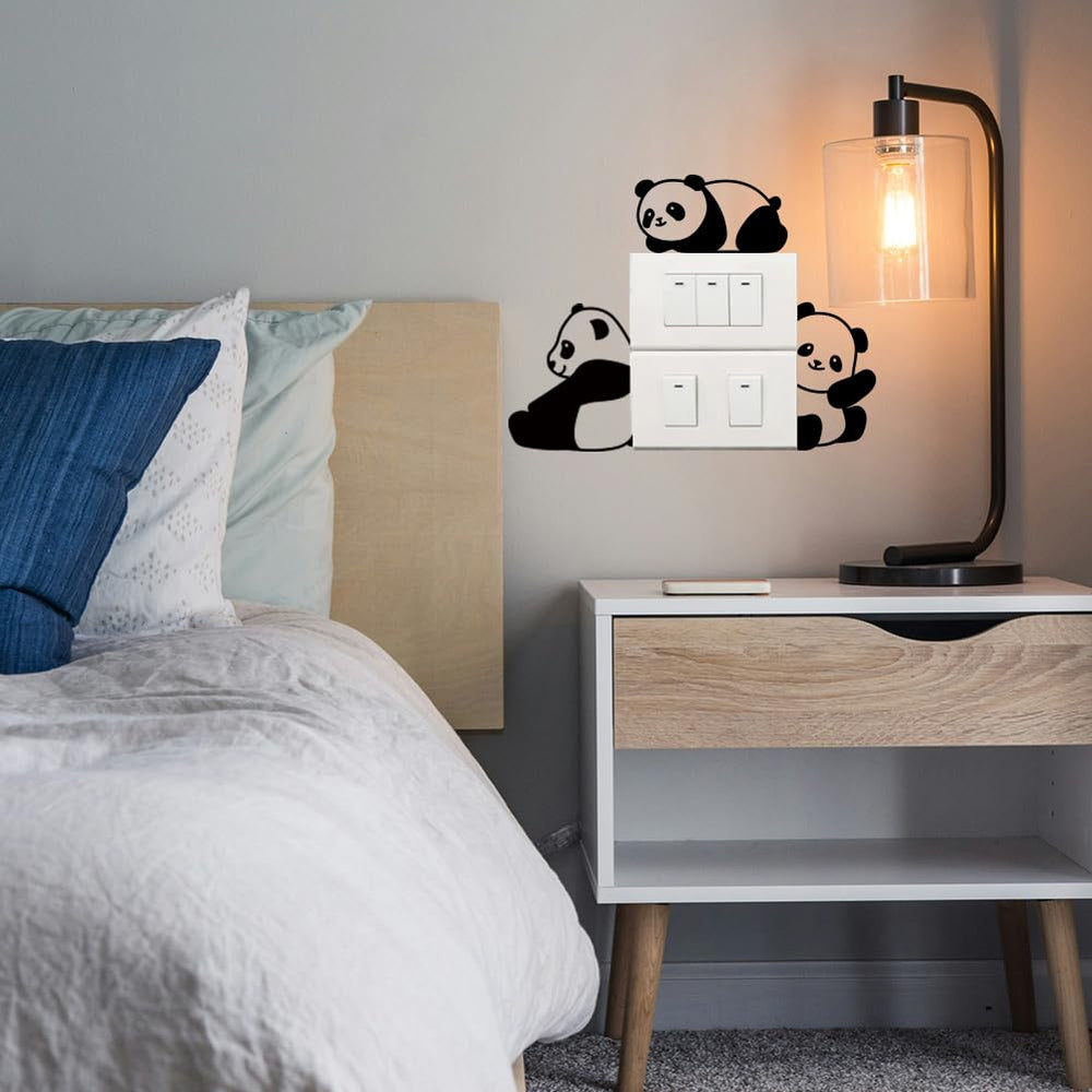 AHANDMAKER panda bedside decor brings gentle, friendly touch to bedtime areas