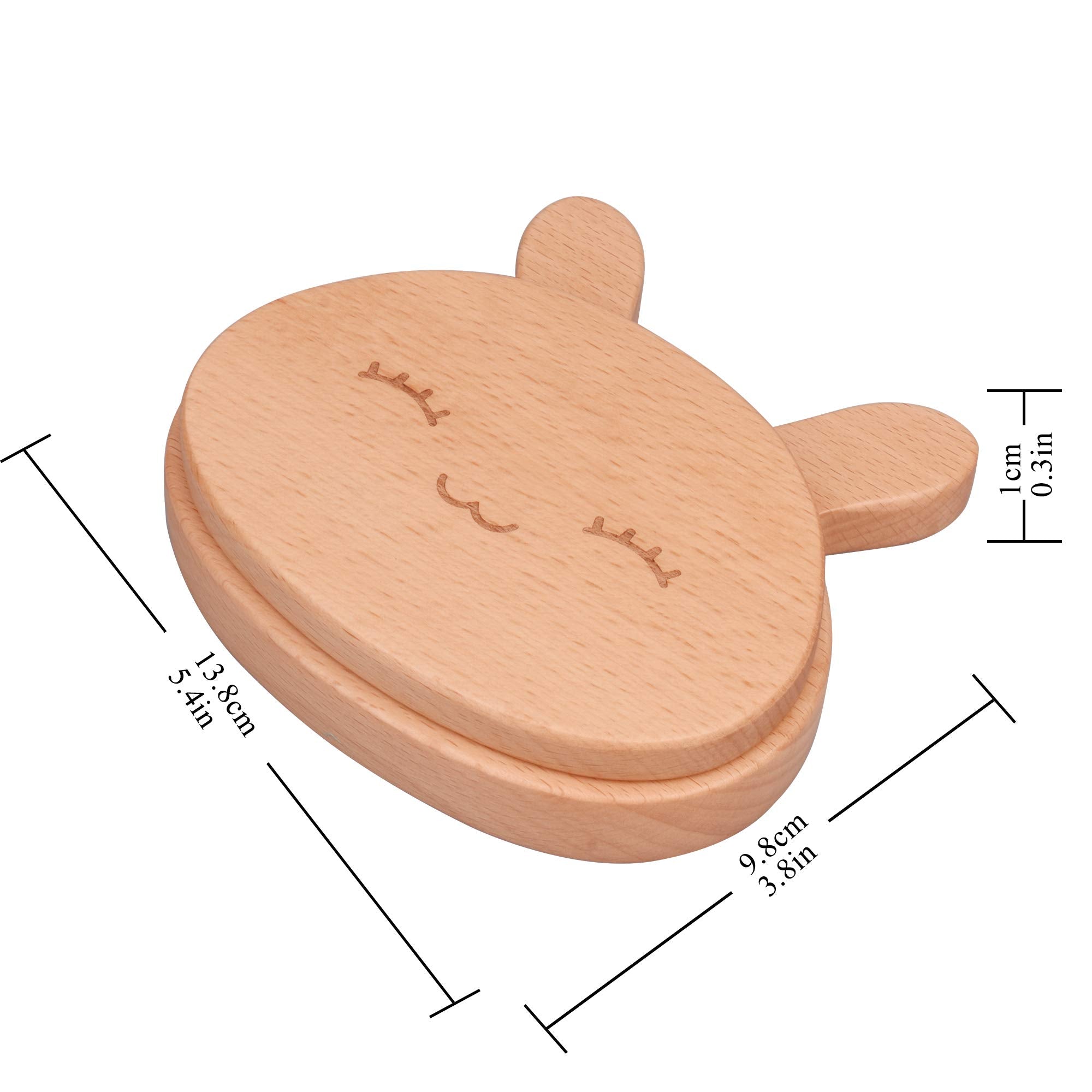 AhfuLife beech and walnut finish highlights premium craft and durability
